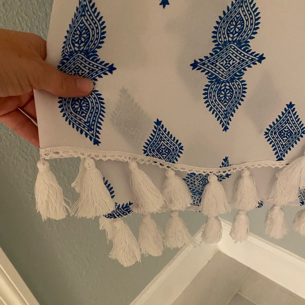 NWT show me your mumu Tennessee tassel top tunic xs - Picture 8 of 10